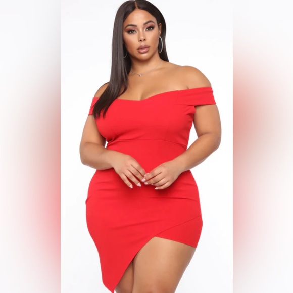 Fashion Nova Dresses & Skirts - NWT - Fashion Nova - Do Or Die Dress - Red - Size 1X